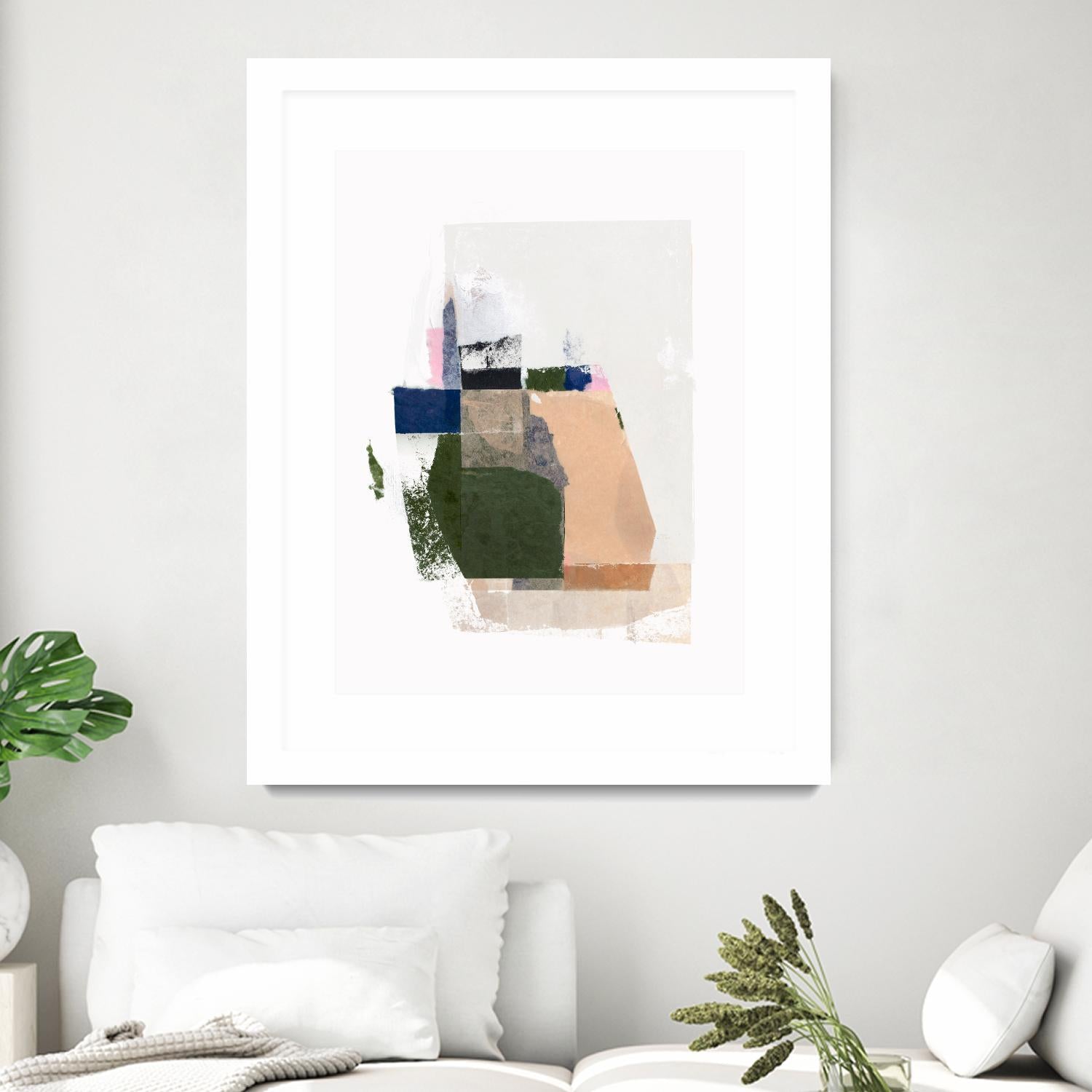 Patchwork Pieces II by PI Studio on GIANT ART - abstract