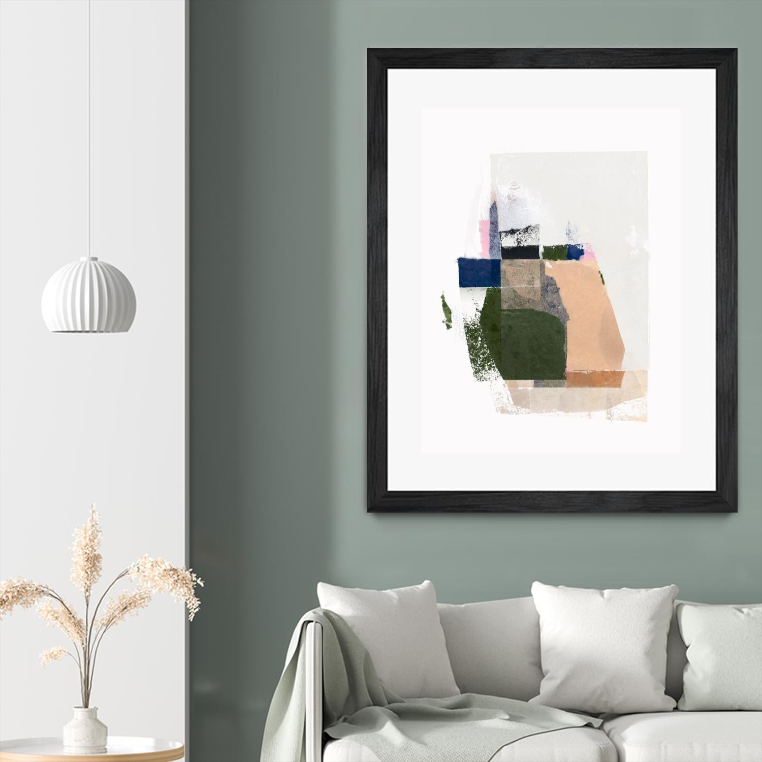 Patchwork Pieces II by PI Studio on GIANT ART - abstract