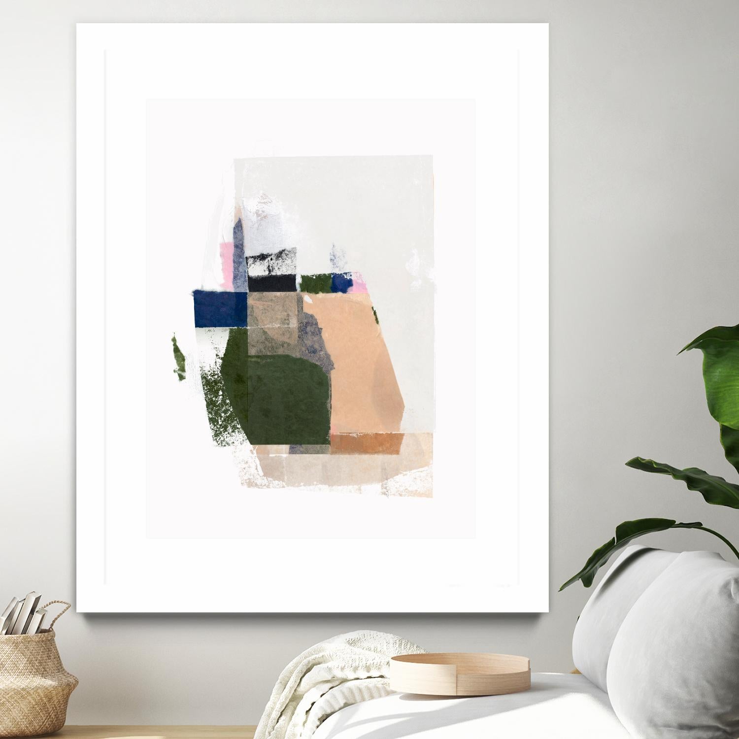 Patchwork Pieces II by PI Studio on GIANT ART - abstract