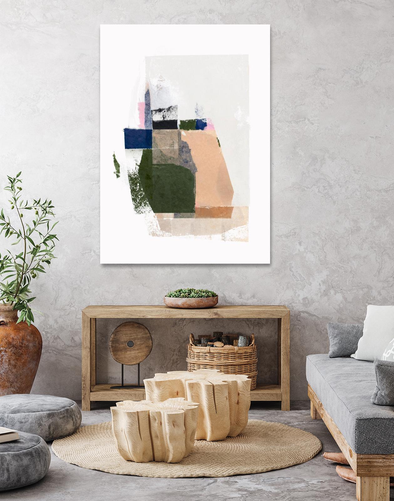 Patchwork Pieces II by PI Studio on GIANT ART - abstract