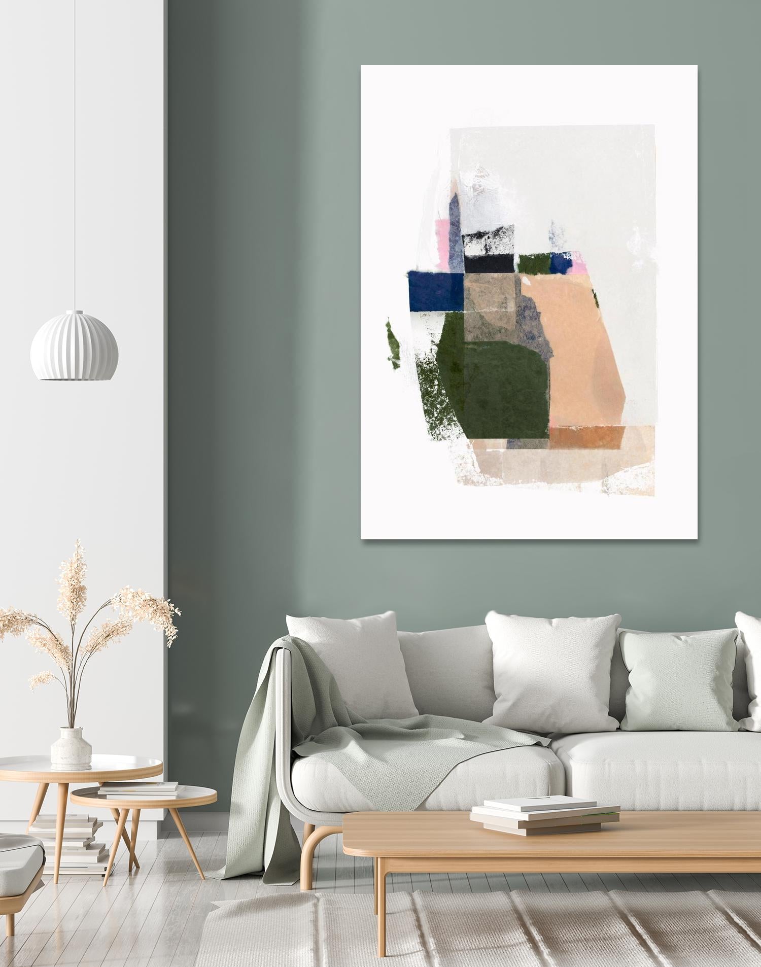 Patchwork Pieces II by PI Studio on GIANT ART - abstract