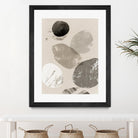 Floating Rocks I by PI Studio on GIANT ART - beige abstract