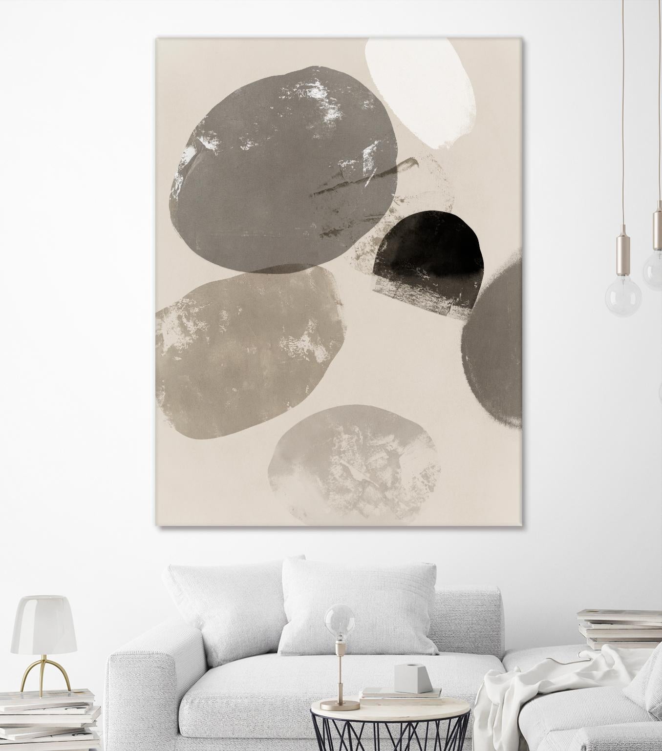 Floating Rocks II by PI Studio on GIANT ART - abstract