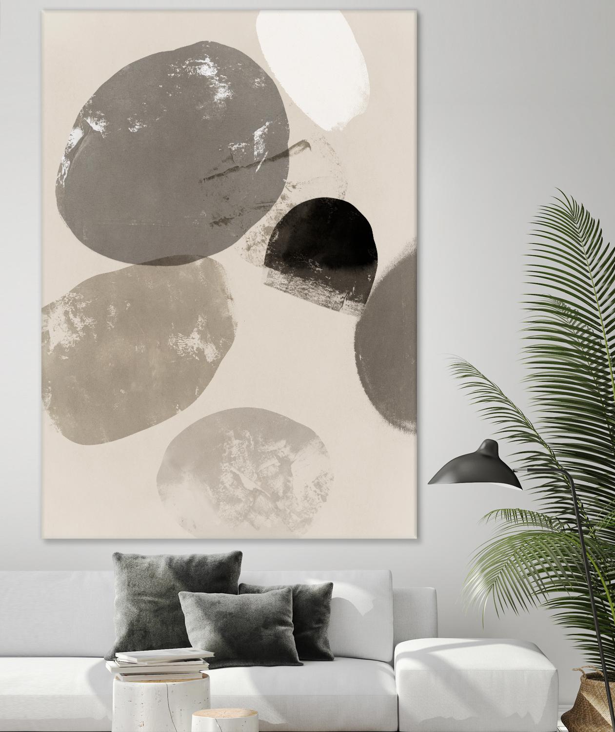Floating Rocks II by PI Studio on GIANT ART - abstract