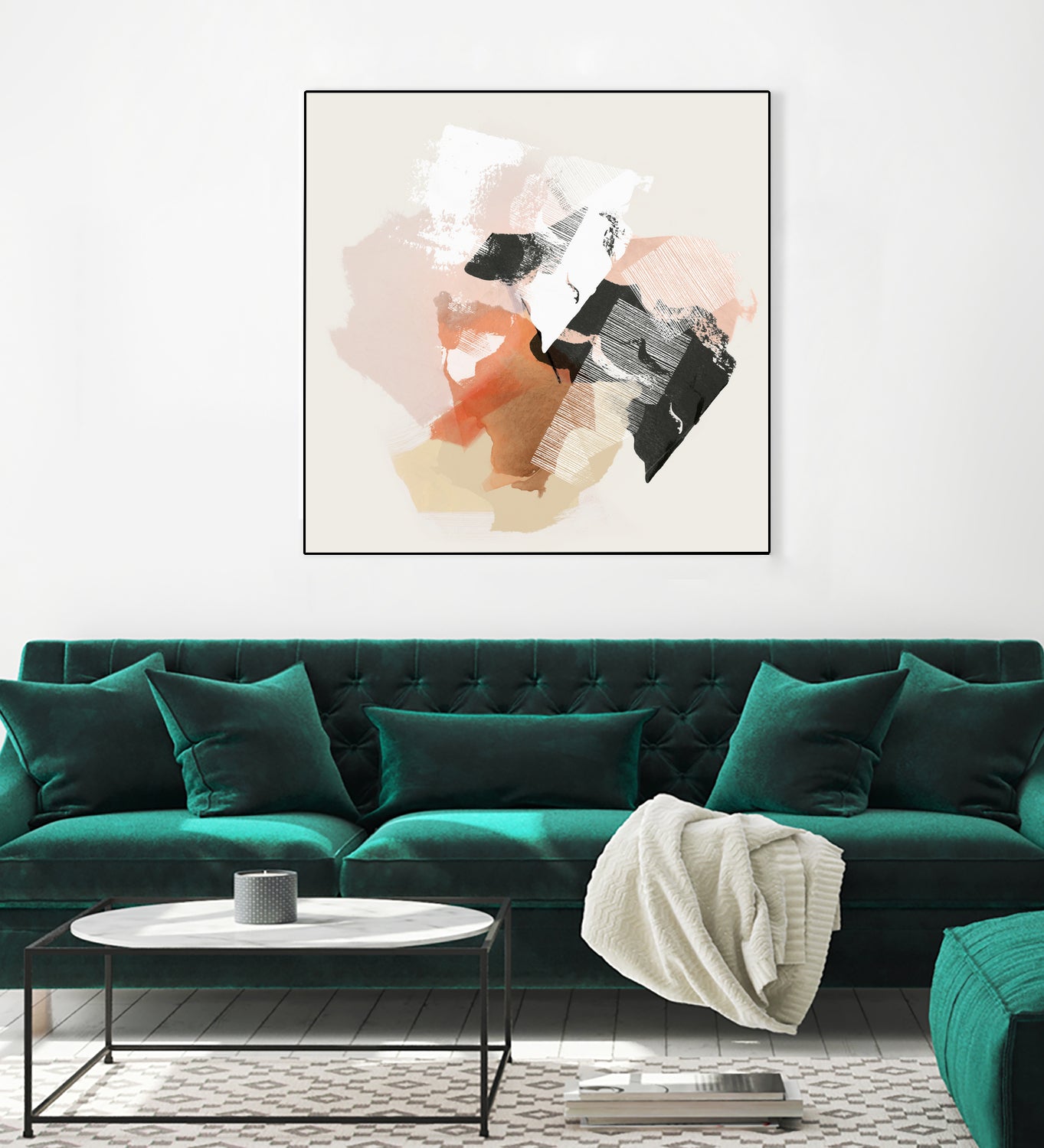 New Dawn I by PI Studio 2022 on GIANT ART - orange abstract