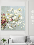 Abstract Bouquet II by Allison Pearce on GIANT ART - white floral