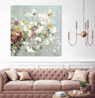 Abstract Bouquet II by Allison Pearce on GIANT ART - white floral