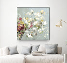 Abstract Bouquet II by Allison Pearce on GIANT ART - white floral