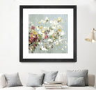 Abstract Bouquet II by Allison Pearce on GIANT ART - white floral
