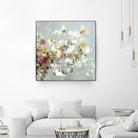 Abstract Bouquet II by Allison Pearce on GIANT ART - white floral