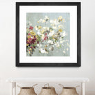 Abstract Bouquet II by Allison Pearce on GIANT ART - white floral