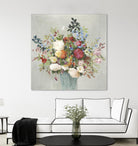 Grande by Allison Pearce on GIANT ART - blue floral