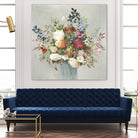Grande by Allison Pearce on GIANT ART - blue floral