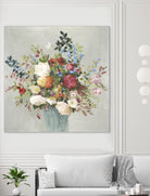Grande by Allison Pearce on GIANT ART - blue floral