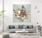 Grande by Allison Pearce on GIANT ART - blue floral