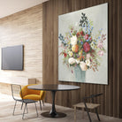 Grande by Allison Pearce on GIANT ART - blue floral