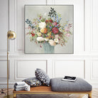 Grande by Allison Pearce on GIANT ART - blue floral