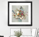 Grande by Allison Pearce on GIANT ART - blue floral