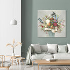 Grande by Allison Pearce on GIANT ART - blue floral