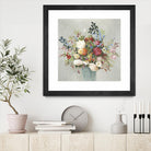 Grande by Allison Pearce on GIANT ART - blue floral