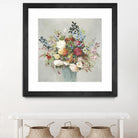Grande by Allison Pearce on GIANT ART - blue floral