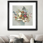Grande by Allison Pearce on GIANT ART - blue floral