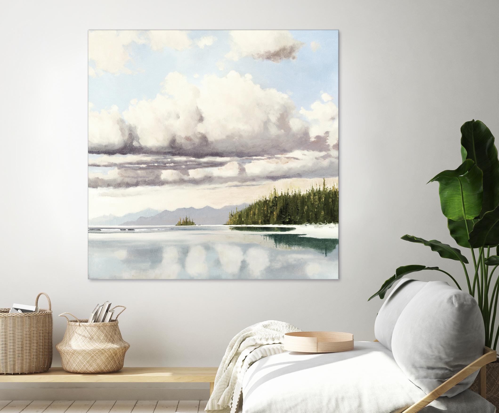 The Clearing II by Pieter Molenaar on GIANT ART - green landscape