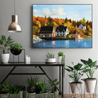 North West Cove by Pieter Molenaar on GIANT ART - blue landscape