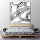 Gesture by PI Studio on GIANT ART - white abstract