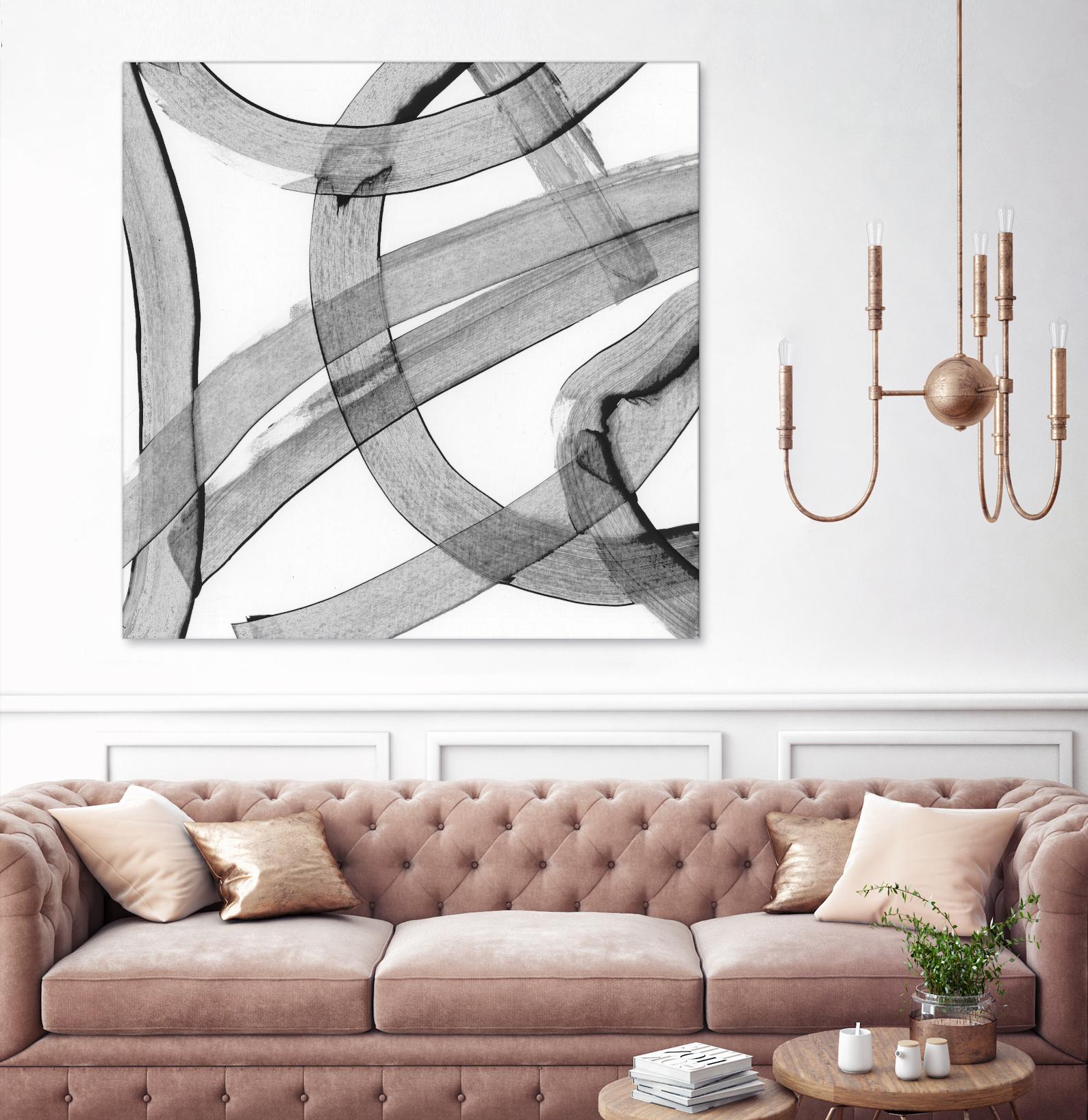 Gesture by PI Studio on GIANT ART - white abstract