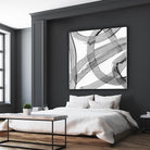 Gesture by PI Studio on GIANT ART - white abstract