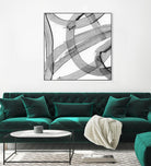 Gesture by PI Studio on GIANT ART - white abstract