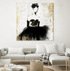 Lady in Black II by PI Studio on GIANT ART - white abstract