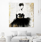 Lady in Black II by PI Studio on GIANT ART - white abstract