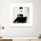 Lady in Black II by PI Studio on GIANT ART - white abstract