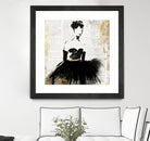 Lady in Black II by PI Studio on GIANT ART - white abstract