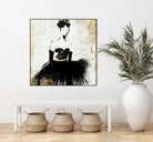 Lady in Black II by PI Studio on GIANT ART - white abstract