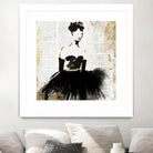 Lady in Black II by PI Studio on GIANT ART - white abstract