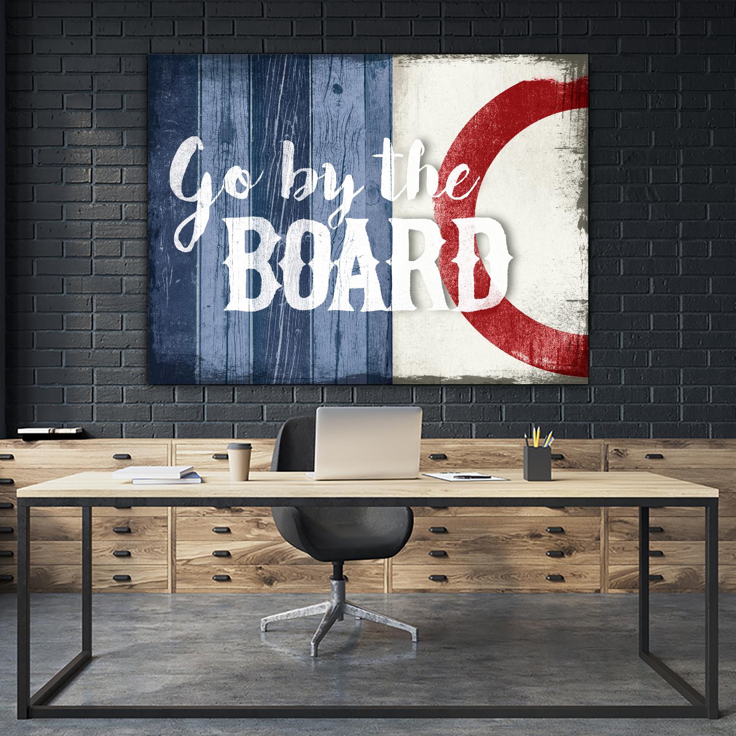 Go to the Board by PI Studio on GIANT ART - red quotes