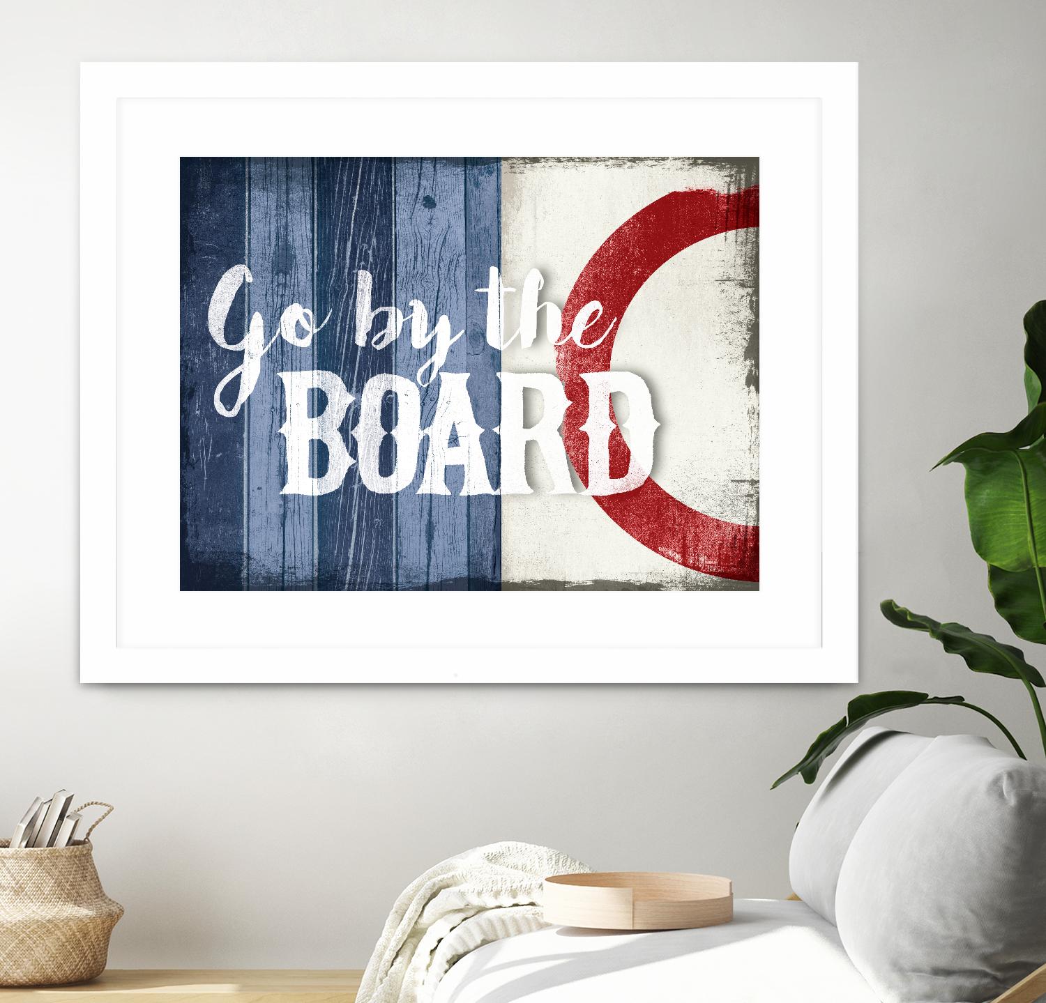 Go to the Board by PI Studio on GIANT ART - red quotes