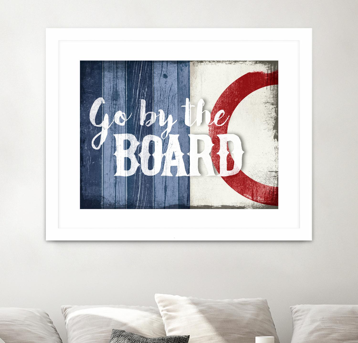 Go to the Board by PI Studio on GIANT ART - red quotes
