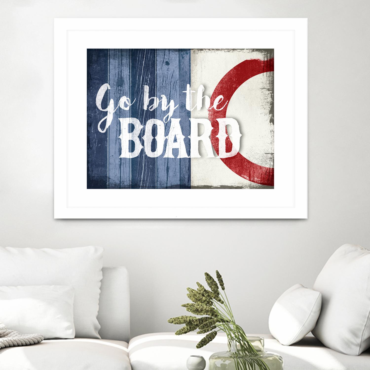 Go to the Board by PI Studio on GIANT ART - red quotes