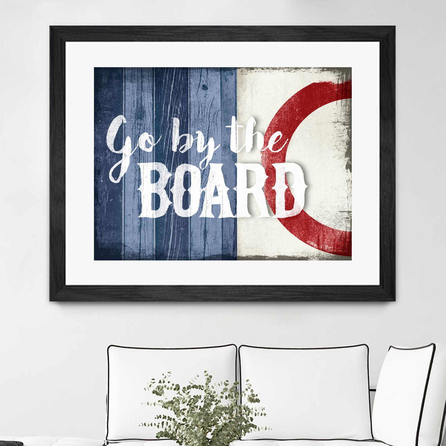 Go to the Board by PI Studio on GIANT ART - red quotes