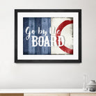 Go to the Board by PI Studio on GIANT ART - red quotes