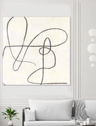 Juxtaposing by Pi Studio on GIANT ART - white linear linear art