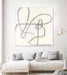 Juxtaposing by Pi Studio on GIANT ART - white linear linear art