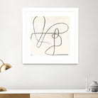 Juxtaposing by Pi Studio on GIANT ART - white linear linear art