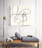 Juxtaposing by Pi Studio on GIANT ART - white linear linear art