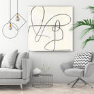 Juxtaposing by Pi Studio on GIANT ART - white linear linear art