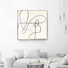 Juxtaposing by Pi Studio on GIANT ART - white linear linear art